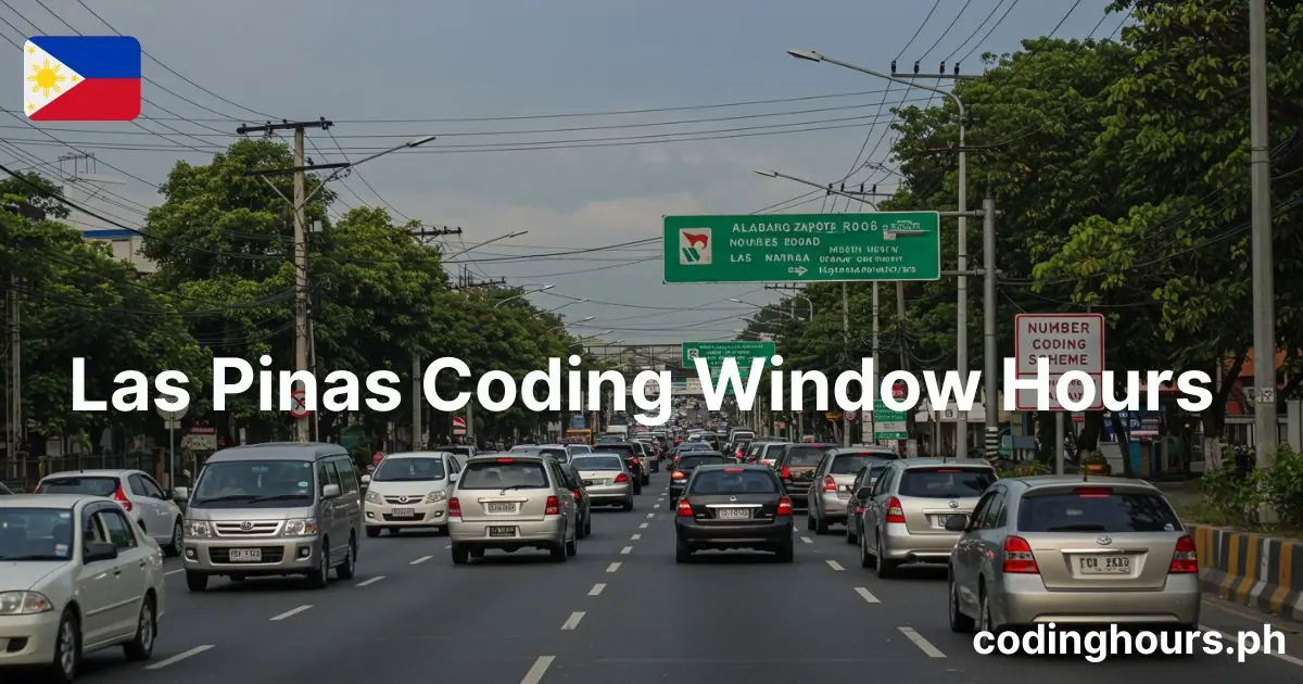 Las Pinas Coding Window Hours